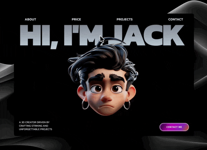 Portfolio 3D · Jack